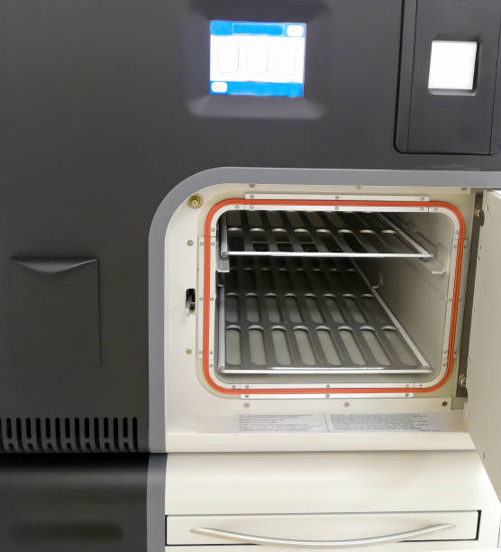 Sterilization Machine Chamber Low Temperature Sterilization Machine Chamber hydrogen peroxide stock pictures, royalty-free photos & images