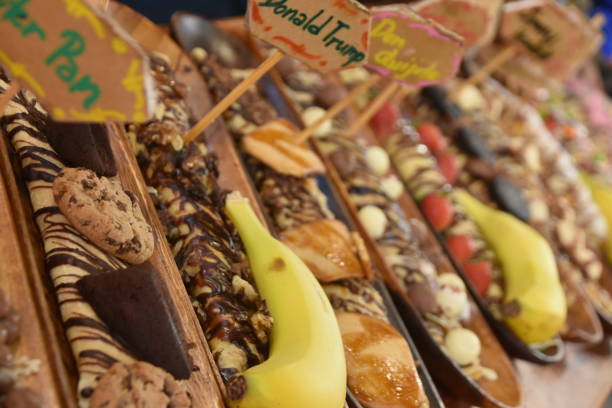 istock Dry fruit stall in a market. 1174504538