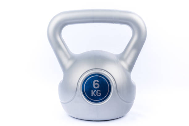 istock grey heavy kettle bell for bodybuilding and workout and training for good muscles on a white background 1174504678
