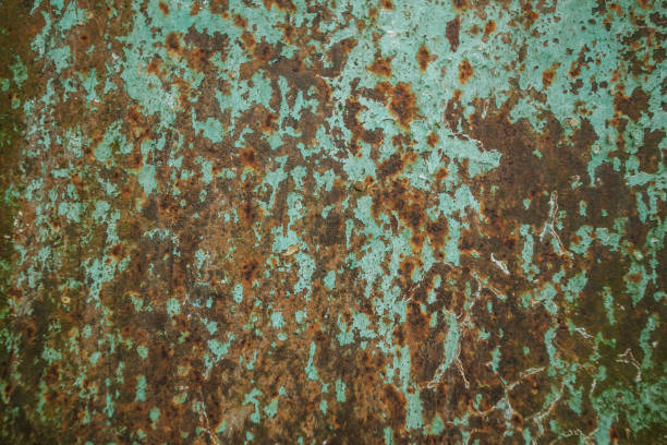istock Rusty metal surface texture close up photo 1174505007
