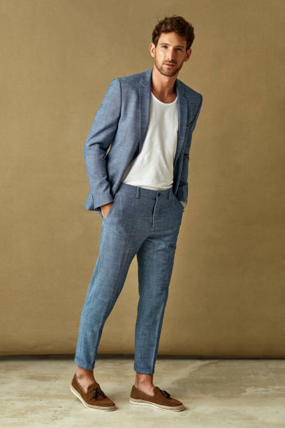 istock Handsome man in casual suit 1174510403