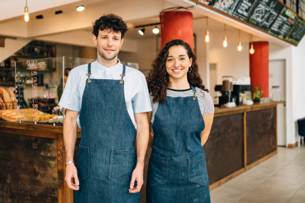 istock Coffee shop owners portrait 1174511244