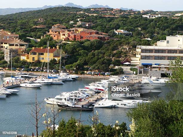 Porto Cervo Stockfoto und mehr Bilder von Costa Smeralda - Costa Smeralda, Anlegestelle, Berg