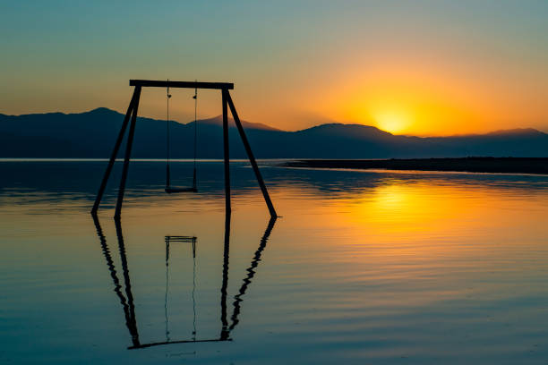 istock Sunset on the Salton Sea 1174528446