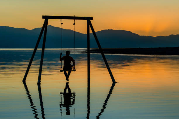 istock Sunset on the Salton Sea 1174528452