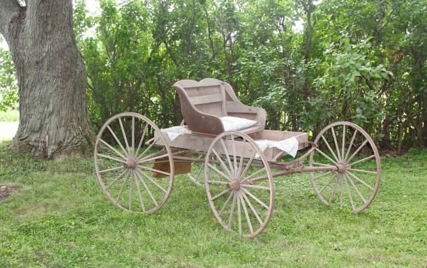 istock Very Old Carriage From The Past 1174529445