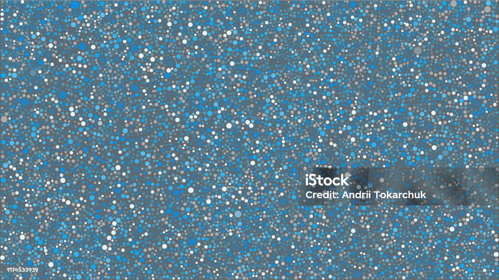 Small Dots Random Background Vector Background With Random Small Dots Points Circles Halftone Stock ...