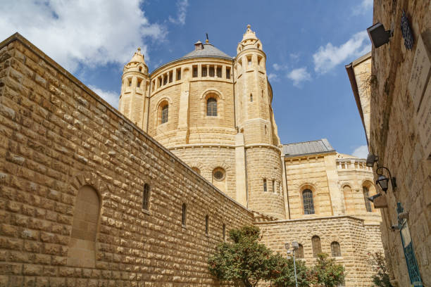 istock Dormition Abbey at Mount Zion. Jerusalem 1174539224