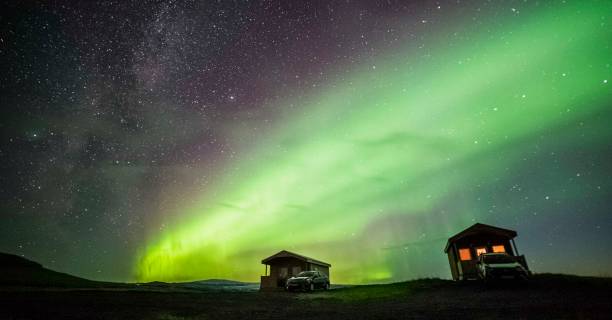 istock Aurora Borealis Dancing in the Sky 1174539341