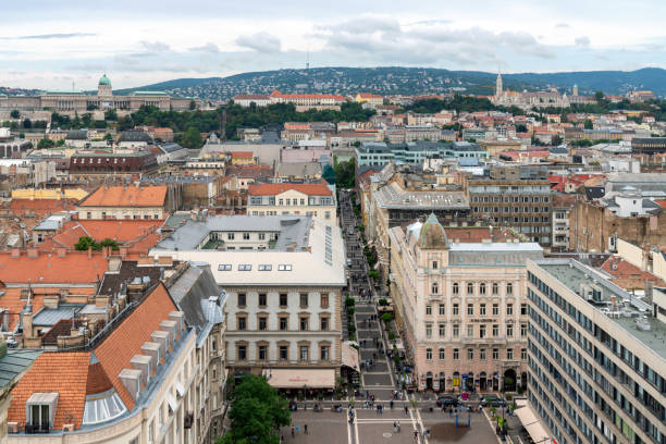 istock Aerial view of Budapest cityscape 1174546217