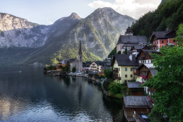 istock Hallstatt village lake view 1174551026