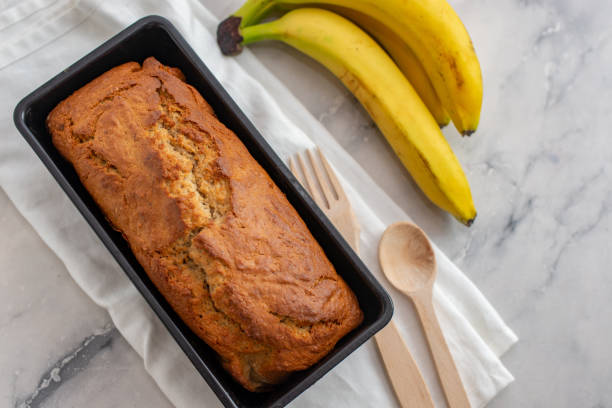 istock Baking healthy banana bread 1174558925