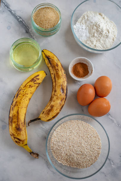 istock Baking healthy banana bread 1174558926