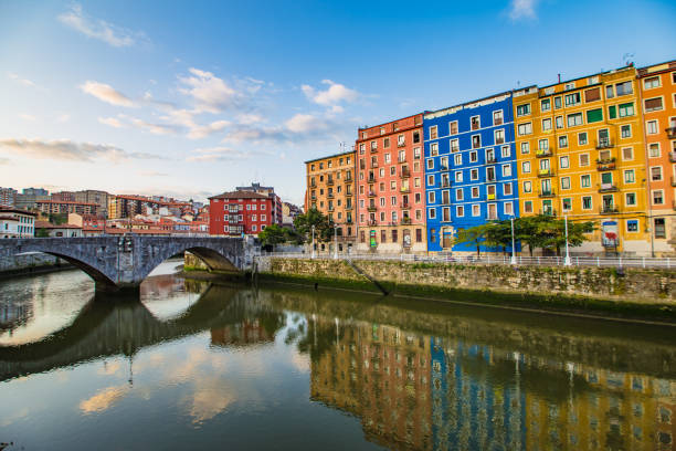 Old town Bilbao Basque Country