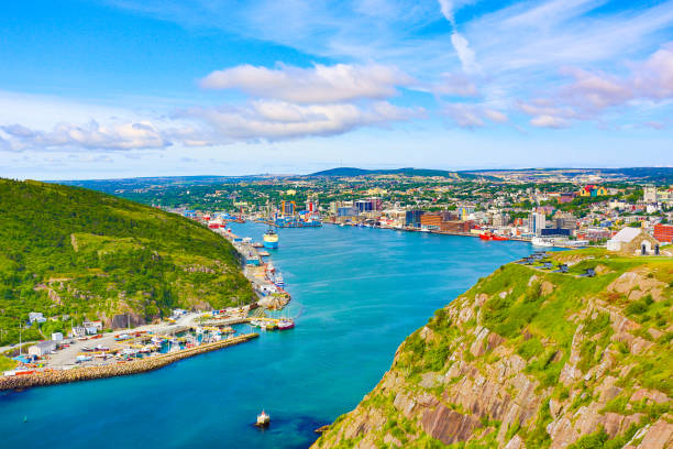 istock St. John's Harbor and Downtown from Signal Hill 1174561653
