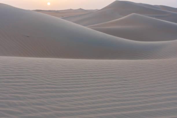 istock Sunrise in the arabic sand desert 1174566815