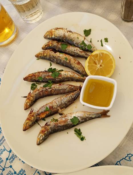 istock Grilled Sardines at chios island greece 1174569814