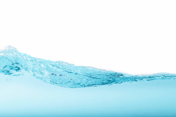 istock The surface of the water splash isoleted on white background for abstract 1174570015