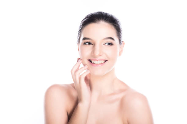 istock Beauty woman face. 1174588504