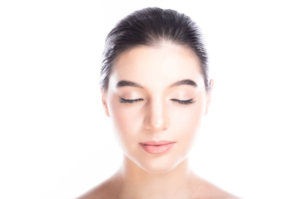 istock Beauty woman face. 1174588782