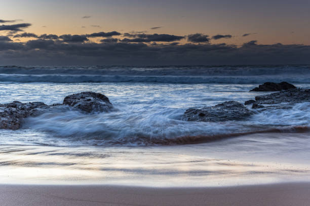istock Wild Surf Sunrise Seascape 1174589700