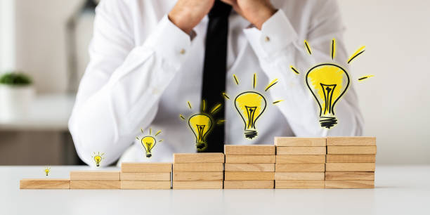 istock Business vision and idea concept 1174590874