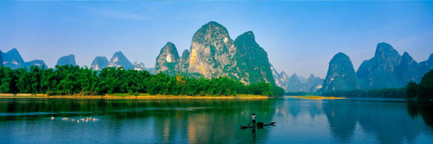 istock Lijiang River in Guilin 1174593916