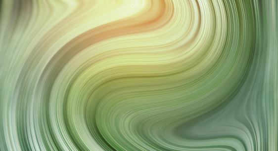Swirl lines of green and yellow marble texture for a background.