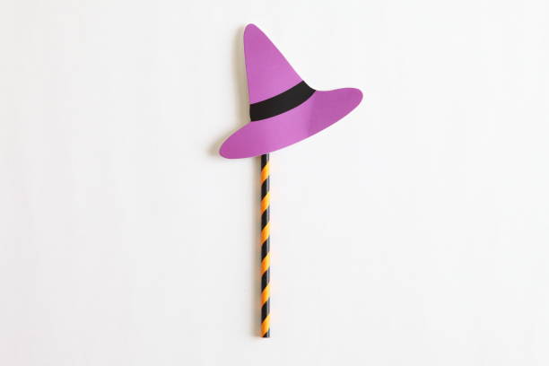 istock Photo booth colorful props for Halloween party - Witch hat 1174601817