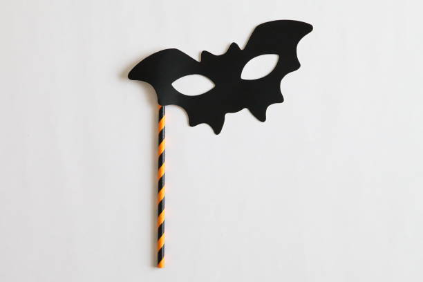 istock Photo booth colorful props for Halloween party - Bat 1174601831