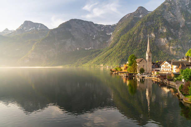istock Hallstatt village on Hallstatter lake 1174608734