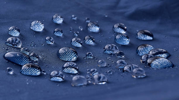 istock Water drops on the fabric. 1174615350