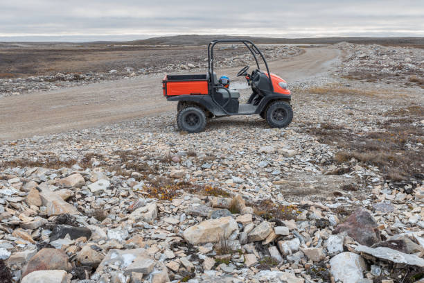 ATV on the Arctic Tundra
