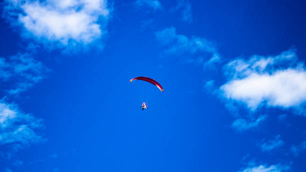 istock paragliding in the blue sky 1174616871