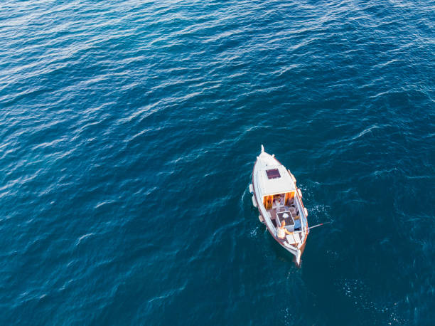 istock Boat from above, Zadar Croatia 1174617634