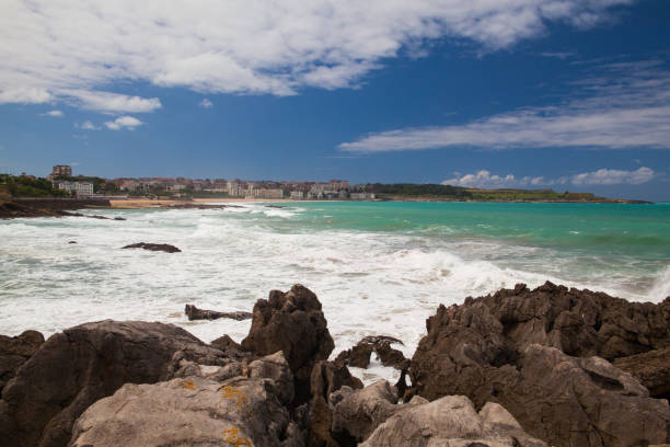 istock View on Santander from Peninsula of Magdalena, Spain 1174617794