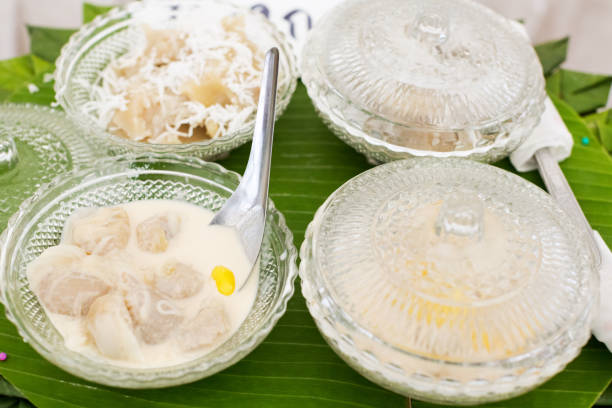 istock Thai banana sweet in soy milk 1174624196