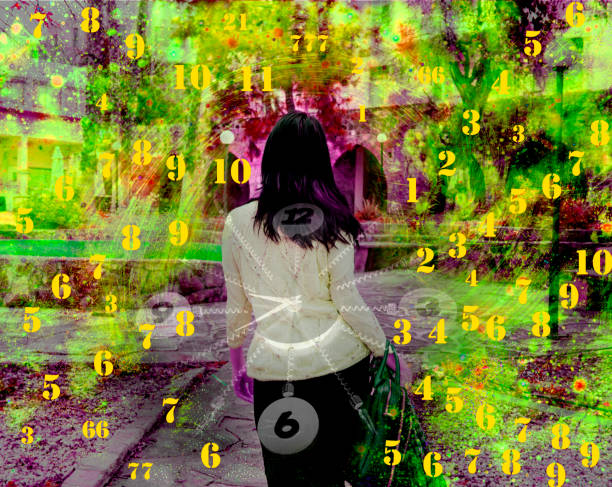 istock A Woman Leaving Far and Magic Numbers 1174634773