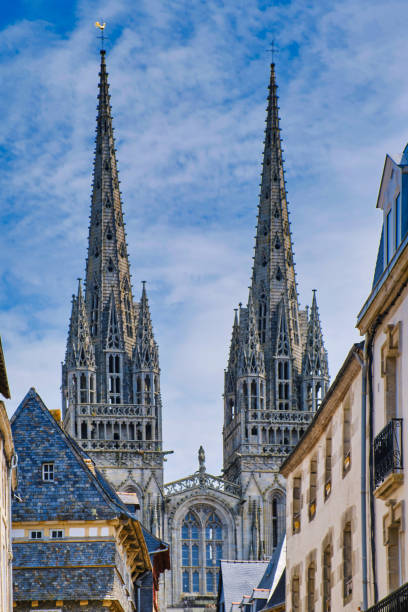 istock gothic cathedral of Quimper in Finistere Brittany 1174641217