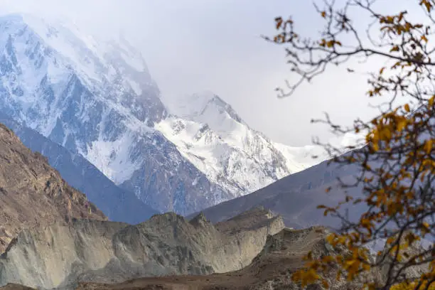 Photo of beautiful mountain in nature landscape view from Pakistan,autumn