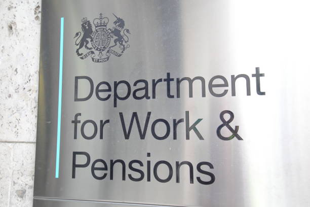 Department for Work and Pensions London UK stock photo