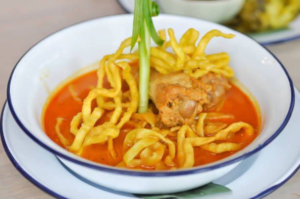 istock noodles or chicken curry noodles 1174643959