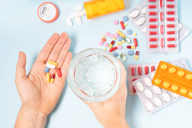 istock Pile of pills 1174656118