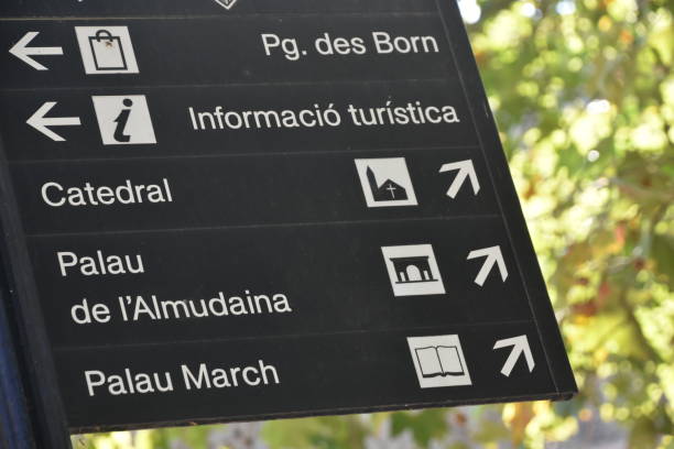 istock Road sign, Palma de Mallorca 1174656310
