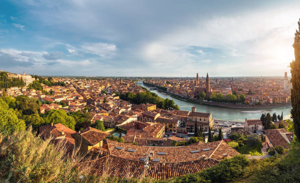 istock The best view on Verona in the evening time 1174657344