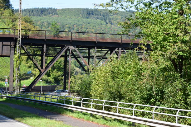 istock bike road under double-decker bridge Alf - Bullay 1174674891