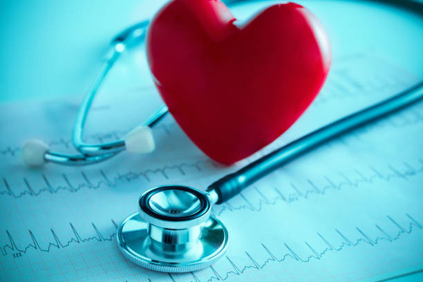 istock Heart, stethoscope and EKG 1174680225