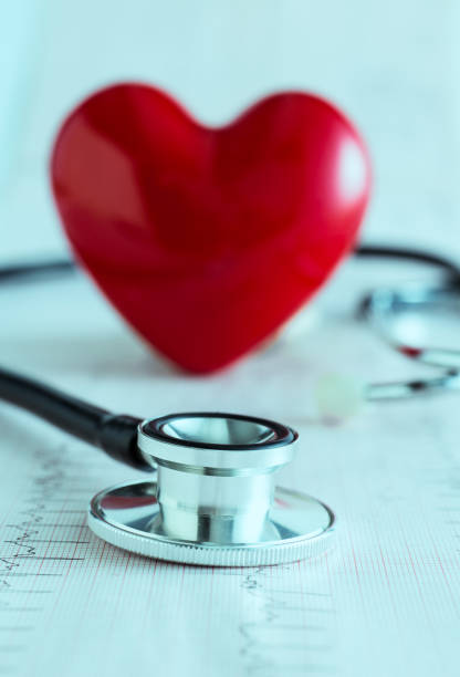 istock Heart, stethoscope and EKG 1174680822