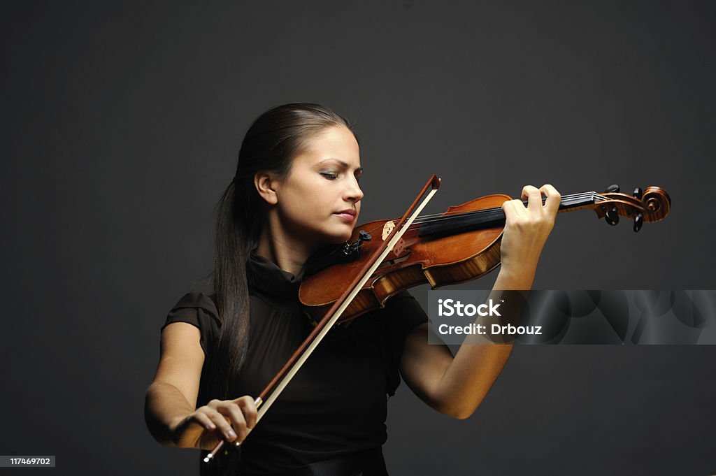 Violinista - Royalty-free Violinista Foto de stock