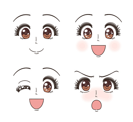 Free download of anime mouth vector graphics and illustrations